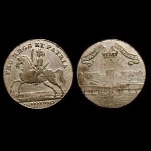 Great Britain conder token 1/2 penny -Norfolk Norwich 1793 Unusual